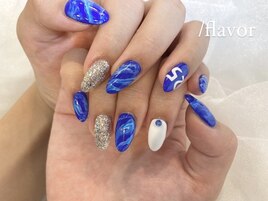 背番号ネイル♪