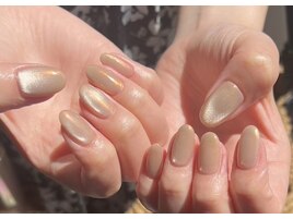 オーロラマグネットネイル