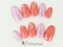 エリクサーネイル 新橋(Elixir Nail)/定額a シンプル/クーポン使用