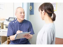 かもめ整骨院の雰囲気（院長が責任を持って最後まで対応いたします）