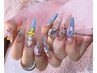 □大歓迎■持ち込みデザイン120分【アート6本まで】パーツ付け放題¥12980