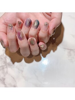 アティックネイルアトリエ(attic nail atelier)/天然石ネイル★