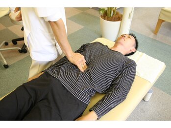 骨盤先生のカラダメンテ 八王子店/基本的には仰向けからスタート！