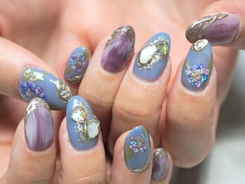 わたしのネイルとよもぎ蒸し/