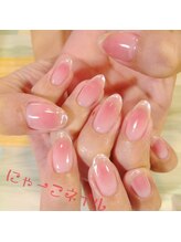 にゃーこネイル/ガーリーチーク☆持込デザイン