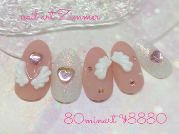 ネイルアート ジマー/80minart¥8880/学割あり