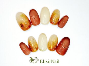 エリクサーネイル 長堀橋(Elixir Nail)の写真/【定額シンプル系★選べる最新500種¥6980】会社が厳しいOLさんでも楽しめるデザインを豊富にご用意♪