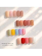 マリー ネイルズアンドラッシュアート モザイクモール港北店(MARIE NAILS & LASH ART)/ワンカラー￥4,400 0319a