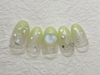 サニーサイド ウィズ マキア 茅ヶ崎店(Sunnyside with MAQUIA)/ガーリーグラデネイル