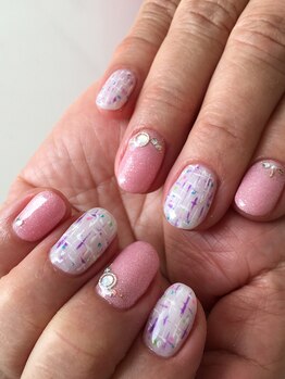 ツイードネイル