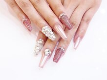 ネイルコレクション ピンク(Nail Collection Pink)/スカルプ放題★ミラー・Ｖカット