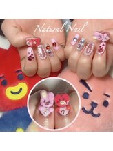 ナチュラルネイル(Natural Nail)/アートストーンし放題コース
