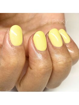 ネイルスペース ジェイズ ピンキー(NAIL SPACE J's PINKY)/イエローカラー