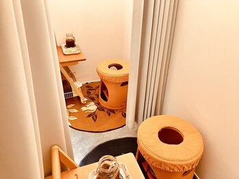 ハープの森/黄土よもぎ蒸し・モリンガ蒸し