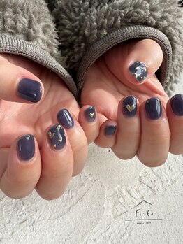 フィーカ(fi:ka)/ぷっくりゴールドハート　¥8900