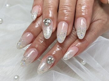 ワンカラー×ラメグラ