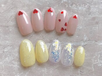 ネイルサロン スラッシュ(SLASH)/【西村】シンプル定額¥7480