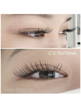 ネオビューティー(Neo beauty)/フラットラッシュ180本