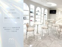 店内フロントは...韓国美容Cのようなスタイリッシュ空間♪