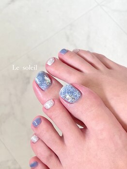 ル ソレイユ(Le soleil)/レースネイル by mikiko