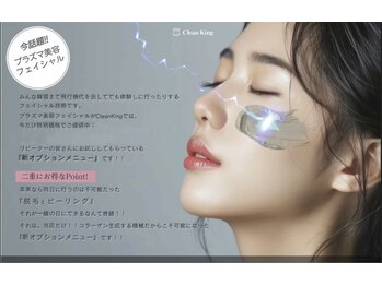 クリーンキング(Clean King)の写真/美容の新時代。プラズマという新技術