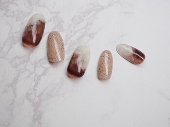 ミンクスタイル 浜松町店/カフェオレネイル