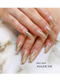 ラメグラデーション