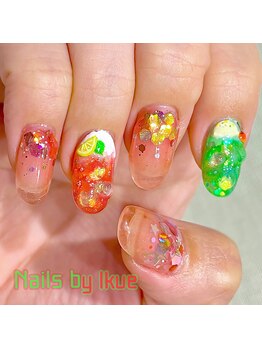 リアン 大宮(Rian)/ホロ埋め込み&クリームソーダ