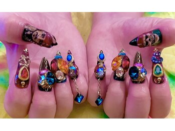 盛り盛りネイル♪