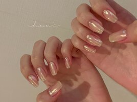 オーロラミラーネイル
