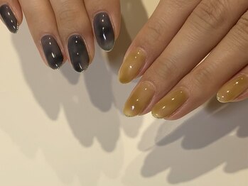 サロンリーベ(salon reve)の写真/【大人気のくすみカラー多数】シンプル派~アート派まで対応可♪持込みデザインもOKで、なりたいが叶う☆