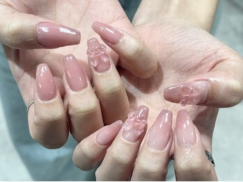 コム 草加マルイ店(com by neolive)の写真/自爪を削らない《パラジェル》使用☆女性らしく見せるシンプルデザインがオススメ☆
