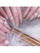 ビビットネイル 栄本店/ちゅるきらグラデ