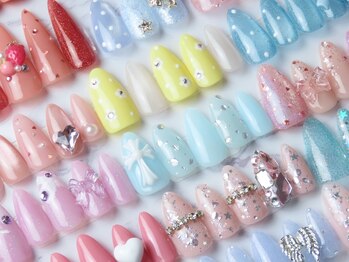 プリティアーホリック(Prettier Holic)の写真/初めての方にもおすすめ◎トレンドを取り入れた豊富なデザインから自分のかわいい探して★
