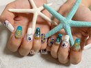 ペイントアート / Beach style