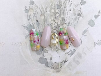 ネイルサロン&スクール ジーナ(GINA)/大人カラフルネイル