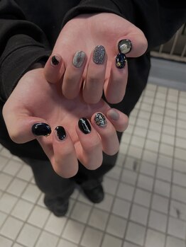 Mネイルアンドカフェ シェレステ/men's nail