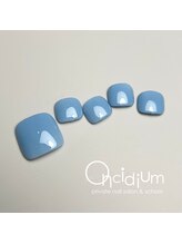 オンシジューム(Oncidium)/フットネイル♪