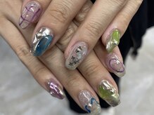 ゆびノさき イケブクロ(ゆびノさき+ikebukuro)/カラフルニュアンス