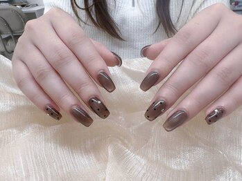 ミンミン(Min min)/秋ネイル