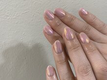 ニュイ 春日部(nuit)/ミラー・オーロラネイル¥7,500 &nbsp;