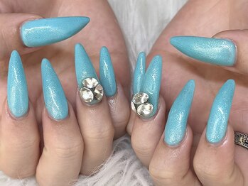 サニーネイル(SUNNY NAIL)の写真/長さ出し10本対応可能！トレンドのワンホン・韓国ネイルもお任せ。理想のロングフォルムを叶える。