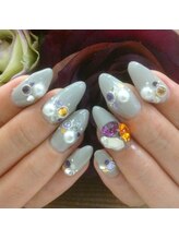 ネイルサロン ディーバ ギンザ(Nail salon Diva GINZA)/大人シルバー