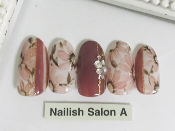 ネイリッシュサロン エー(Nailish Salon A)/秋フラワー