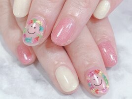 ニコちゃんフラワー☆