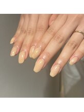 オマモリ ネイル 心斎橋店(omamori nail)/大人のフラッシュネイル