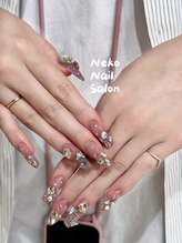 ネコ(Neko)/ラメグラ＆紫＆蝶々&つけ放題