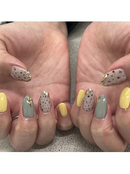 エーナイン イーストモール帯 広店/定額ネイルデザイン