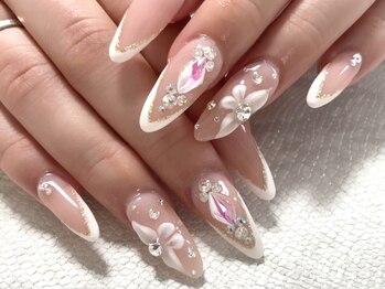 アールネイルドットコム(R*NAIL.com)の写真/【ラメグラデーション￥8800～圧倒的安さ!!デザインも豊富◎スラっと長い指先に★】