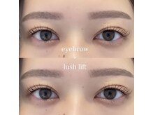 ネイルアイサロンアンドスクール リッカ(Lycka)/まつ毛パーマ+美眉スタイリング